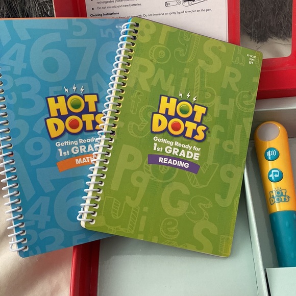 Hot Dots Learning Tool 1st Grade Math and Reading - Picture 2 of 6
